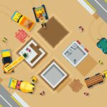 Terasamentele pentru parcări și spații comerciale: planificare și execuție