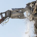 Demolarea cu foarfeci de tăiat metal: tăierea structurilor metalice complexe